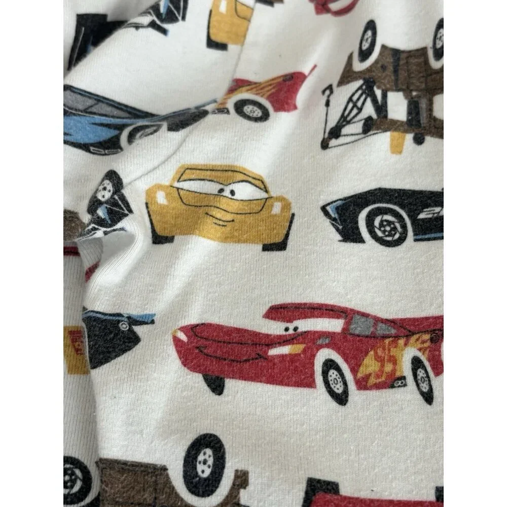 Disney Pixar Cars Pajama Set Long Sleeve/ Pant Set Boys Kids 4T